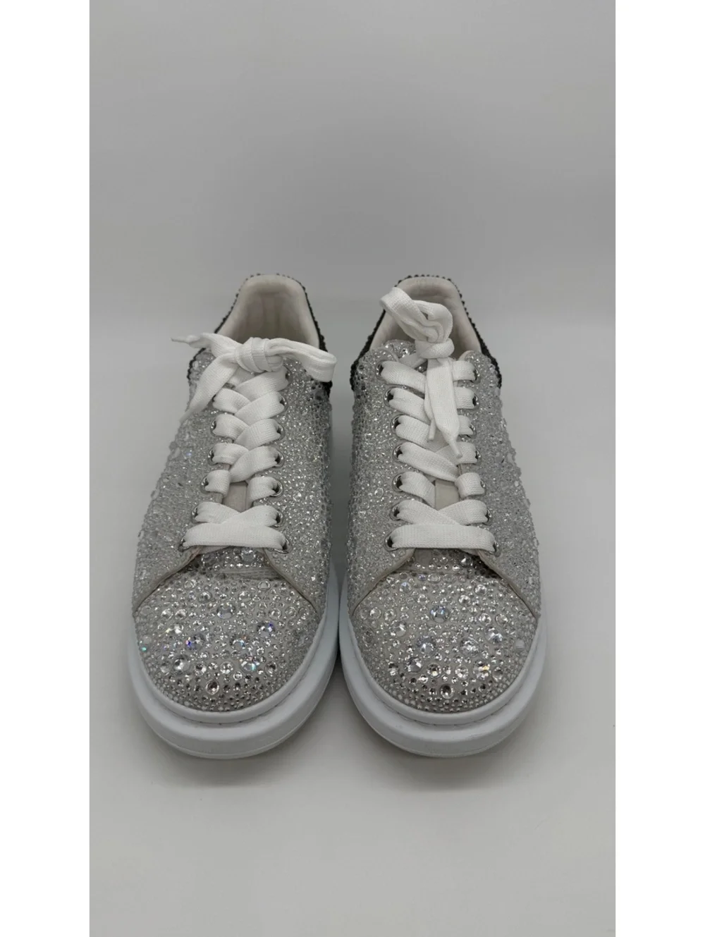 Alexander McQueen Crystal Oversized Sneakers 43.5